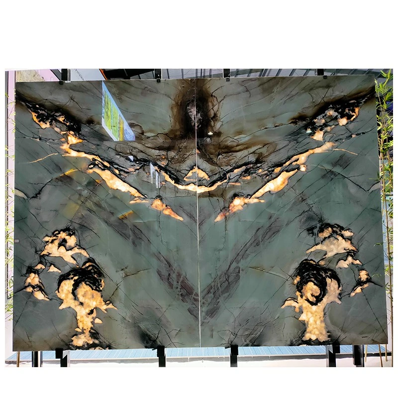 Cristallo Tiffany Quartzite Backlit Slab Cristallo Tiffany Quartzite Backlit Slab
