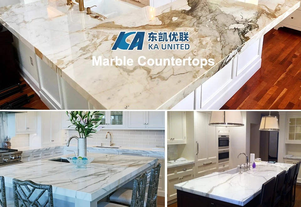 Calacatta and Statuario Marble Countertops