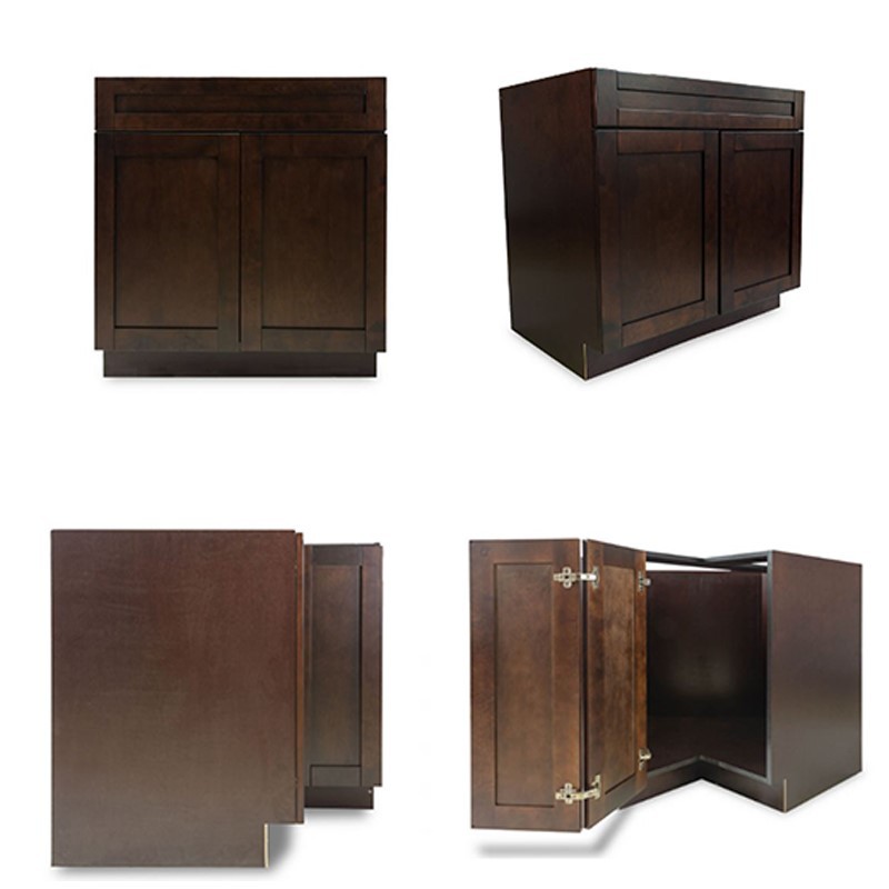 chocolate colored kitchen cabinets