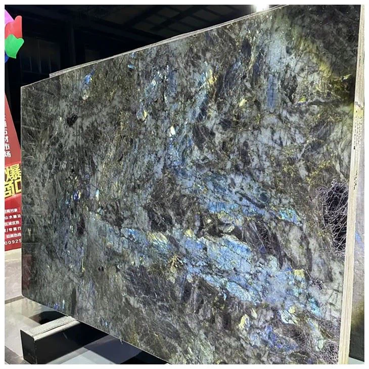 Labradorite Blue Granite Polished Slabs