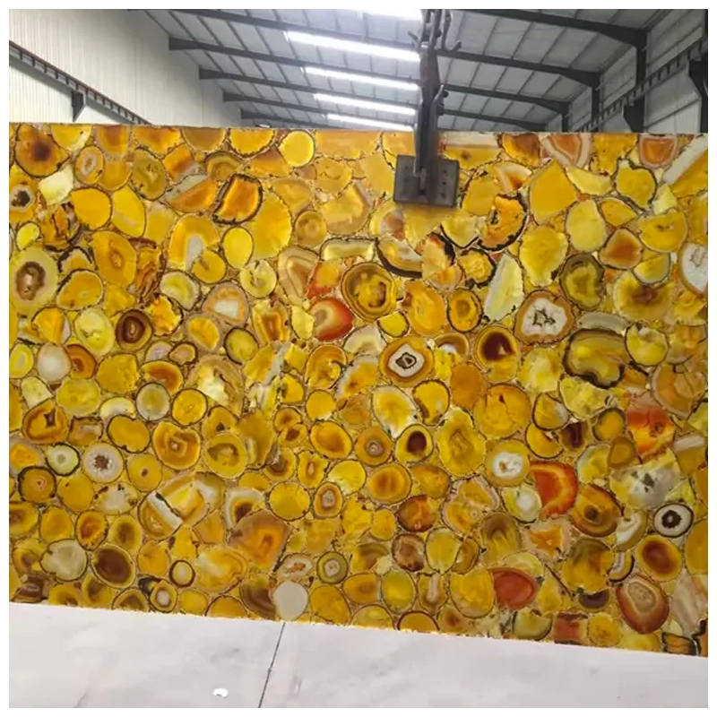 Semi precious Yello Agate Slab
