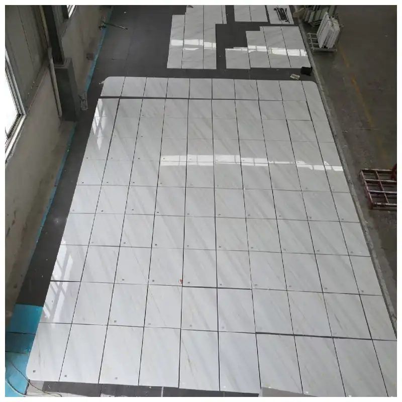 Bianco Lasa White Marble Polished Tiles