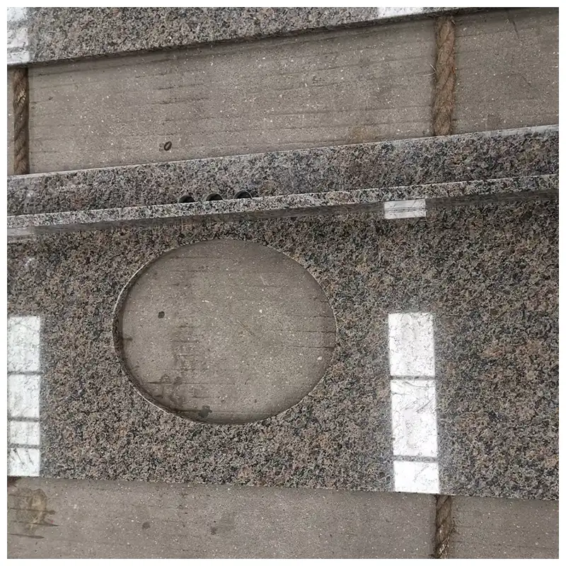 Caledonia Brown Granite Van ity Countertops