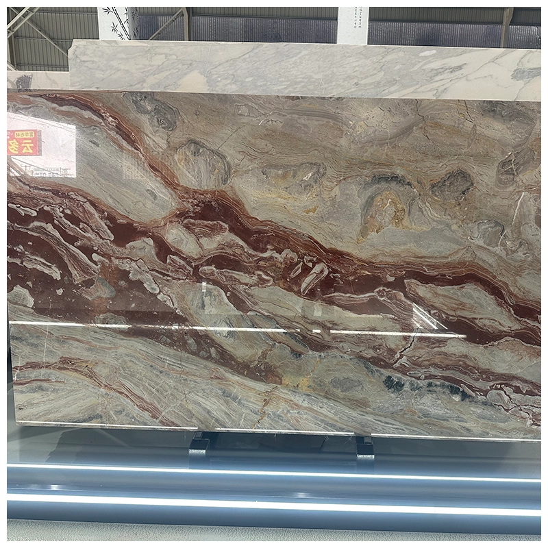 Orobico Rosso Italian Marble Slab