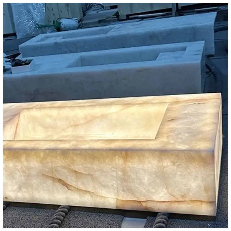 Cristallo Quartzite Bathroom Vanity Sinks