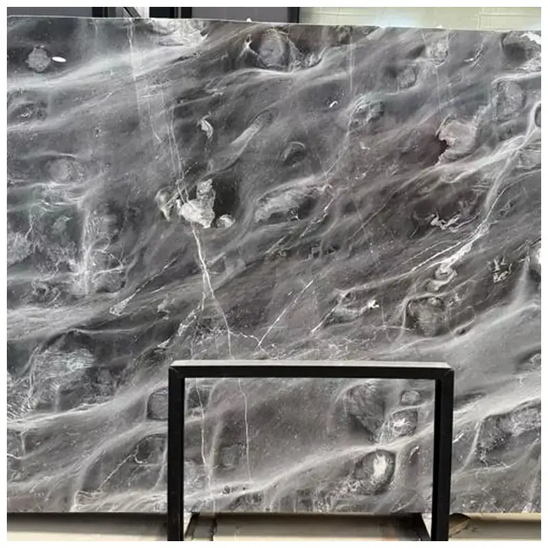 Grigio Monet Marble Slab