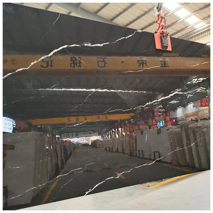 Nero Marquina porcelánlap