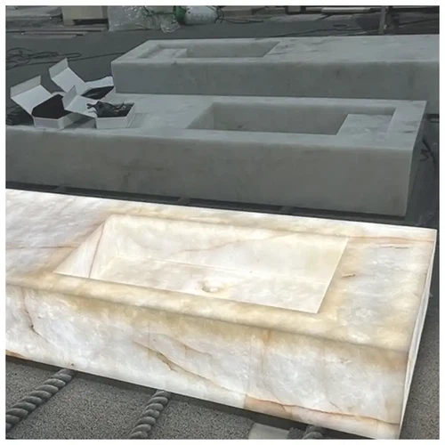 Cristallo Quartzite Bathroom Vanity Basins Cristallo Quartzite Bathroom Vanity Basins