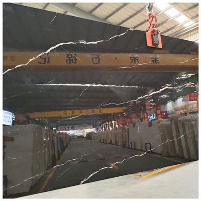 Nero Marquina porcelánlap